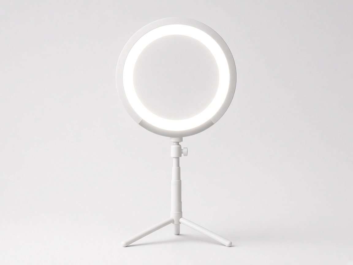 Ring light sur pied