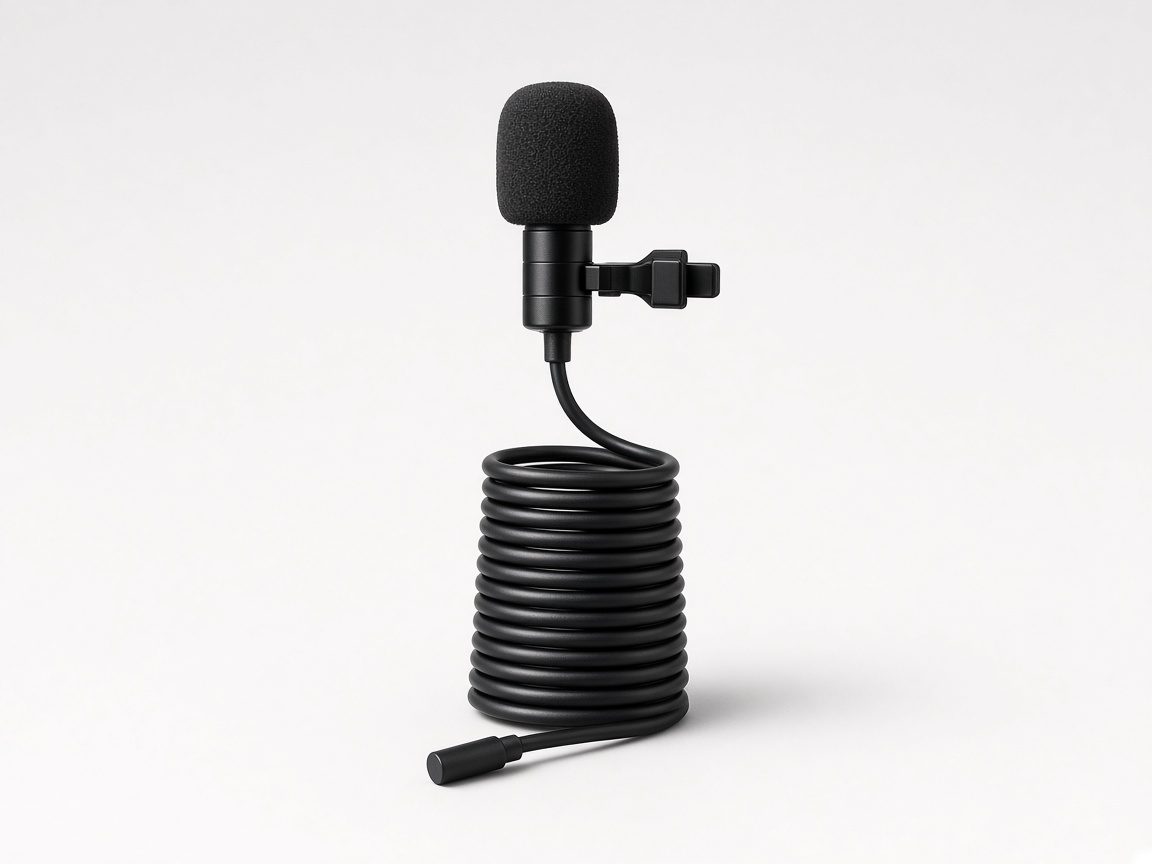 Micro-cravate filaire noir