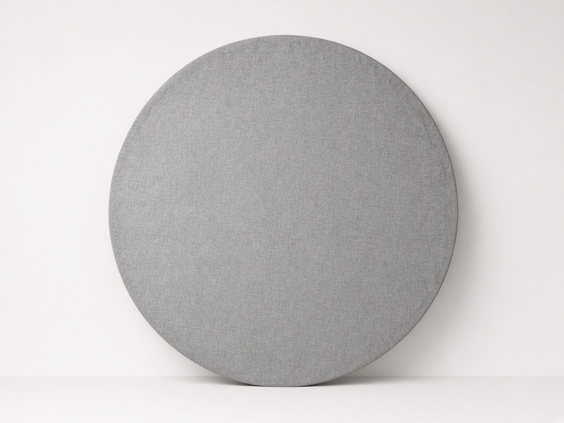 Fond photo rond pliable