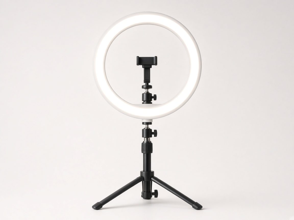 Ring light sur pied réglable