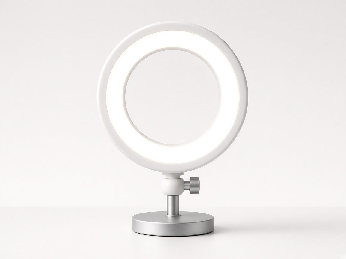 Petite ring light de bureau